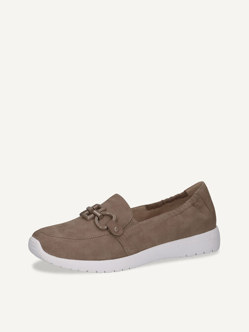 Lederslipper - braun, MUD SUEDE, hi-res