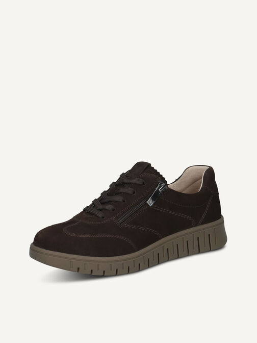 Sneaker, DK BROWN NUBUC, hi-res