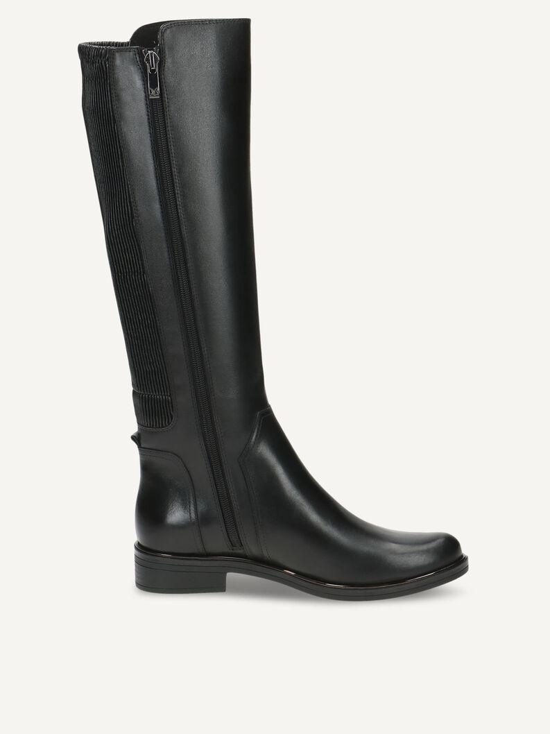 Lederstiefel - schwarz, BLACK COMB, hi-res