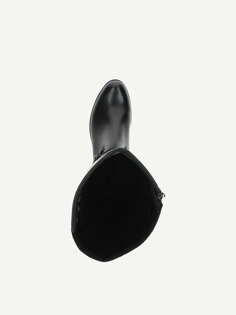 Lederstiefel - schwarz, BLACK COMB, hi-res