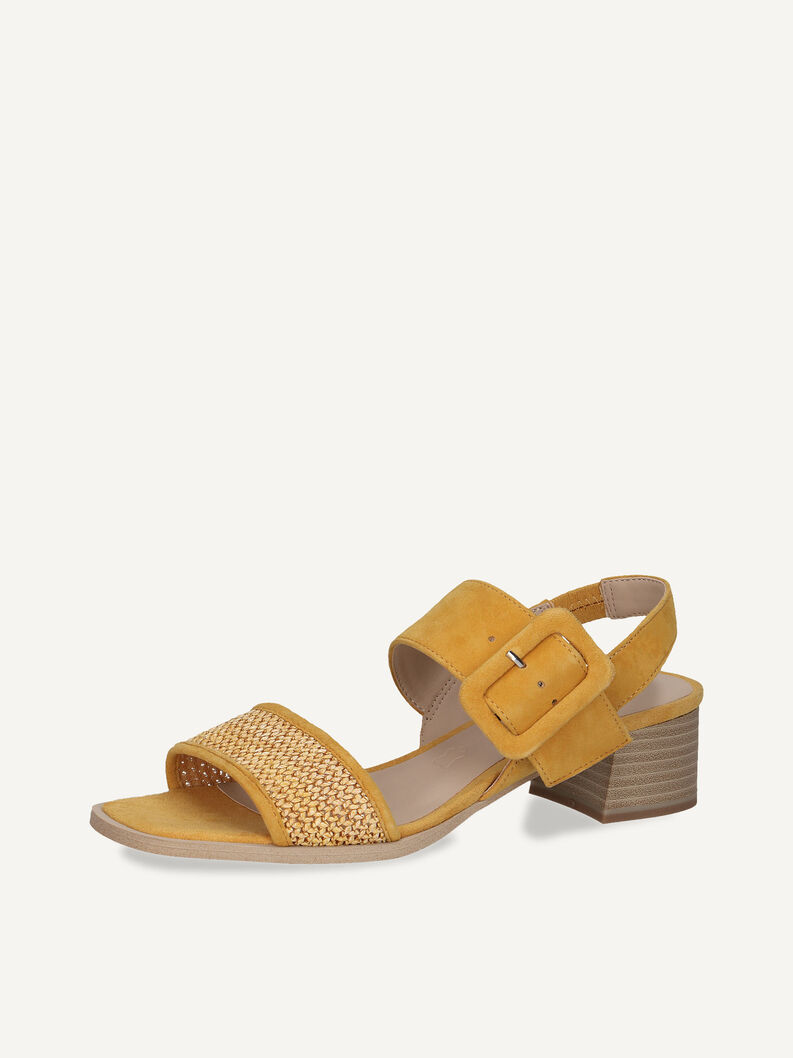 Sandalette - gelb, YELLOW COMB, hi-res