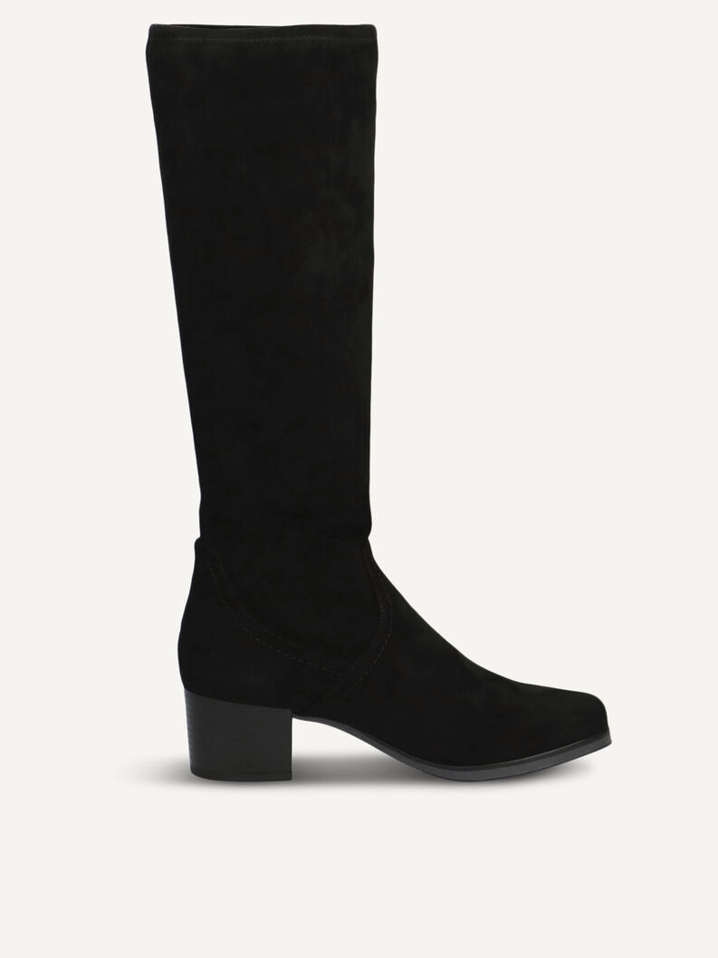 Stiefel - schwarz, BLACK STRETCH, hi-res