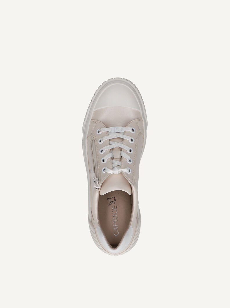 Ledersneaker - beige, CREAM COMB, hi-res