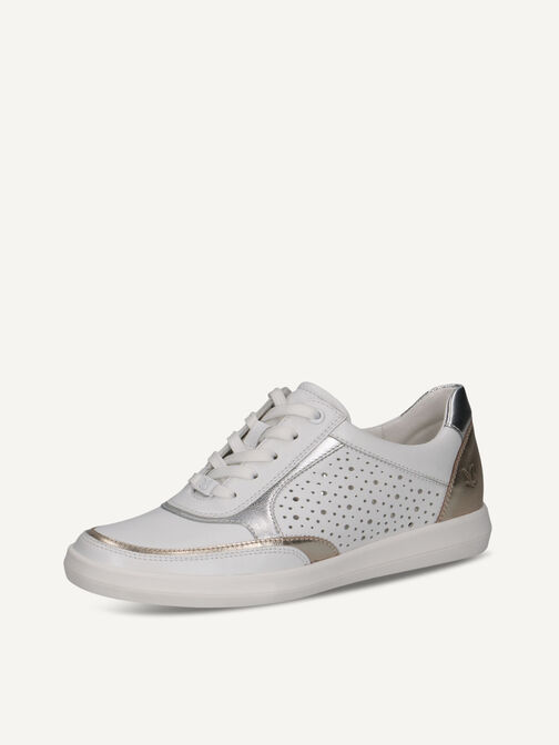 Sneaker, WHITE/SILVER, hi-res