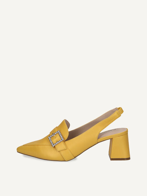 Slingpumps, YELLOW PERLATO, hi-res