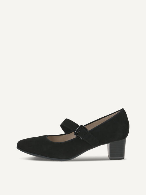 Escarpin, BLACK SUEDE, hi-res