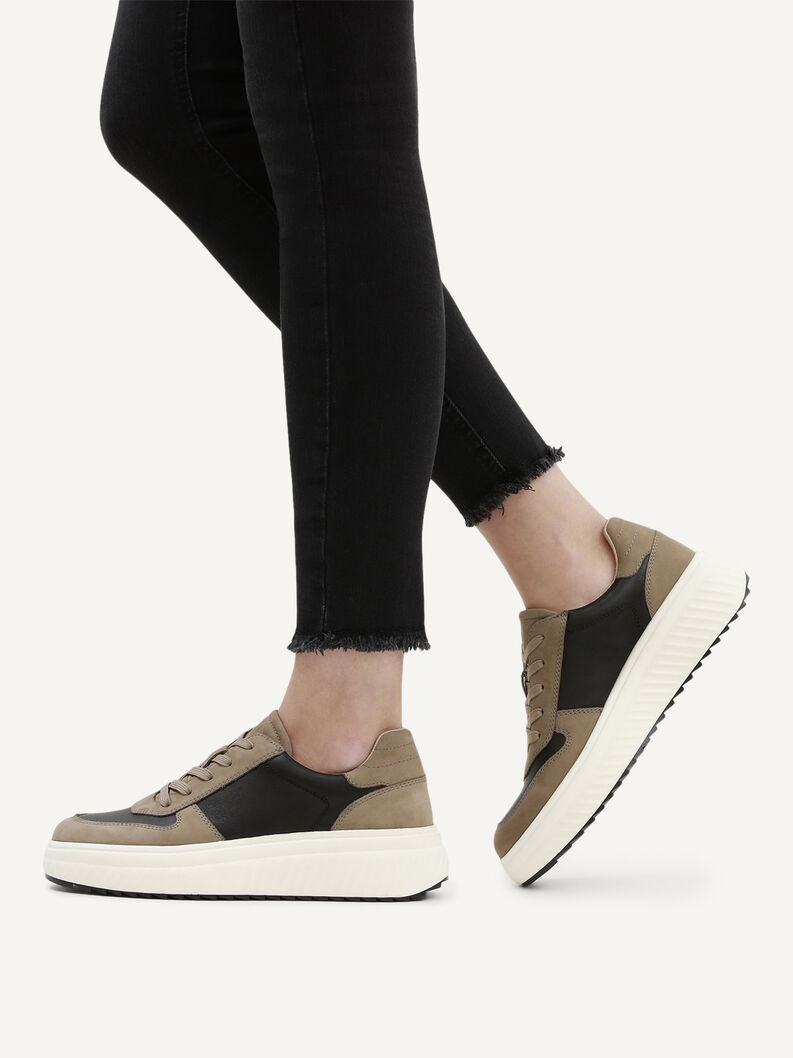 Sneaker, TAUPE/BLACK, hi-res