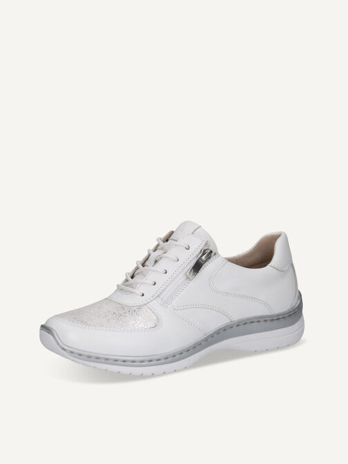 Sneaker, WHITE/SILVER, hi-res