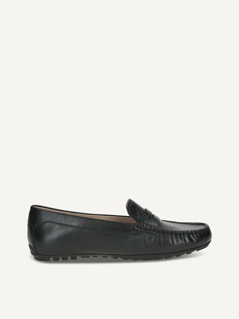 Moccassin, BLACK NAPPA, hi-res