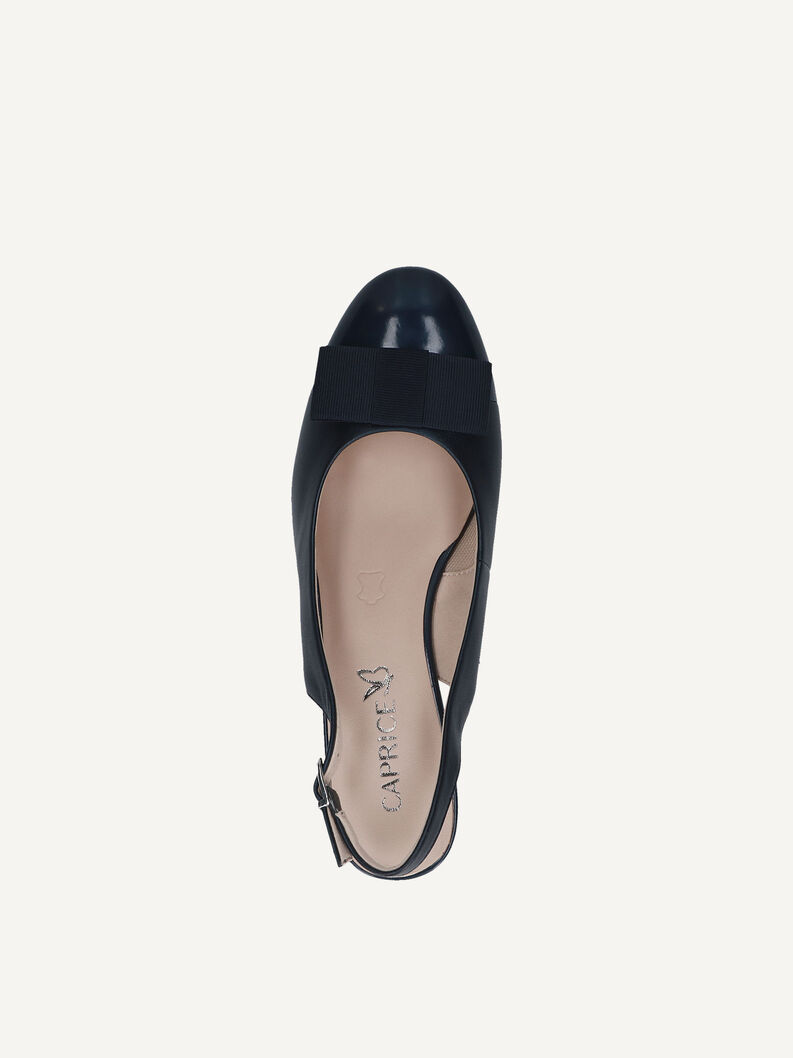 Slingpumps - blau, NAVY COMB, hi-res
