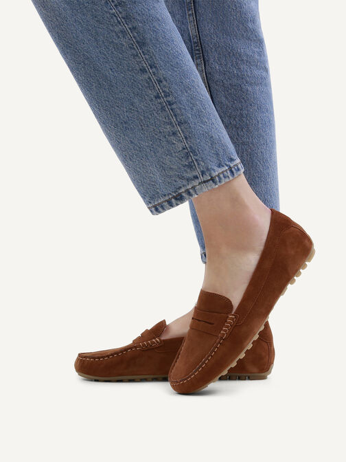 Moccasin, COGNAC SUEDE, hi-res