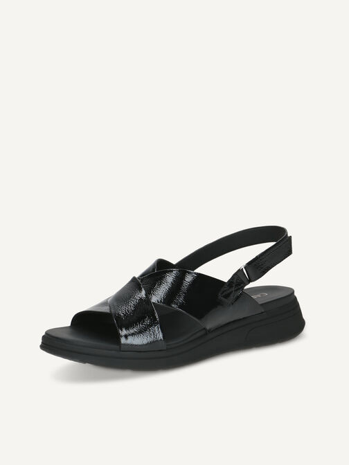 Sandale, BLACK NAPLAK, hi-res