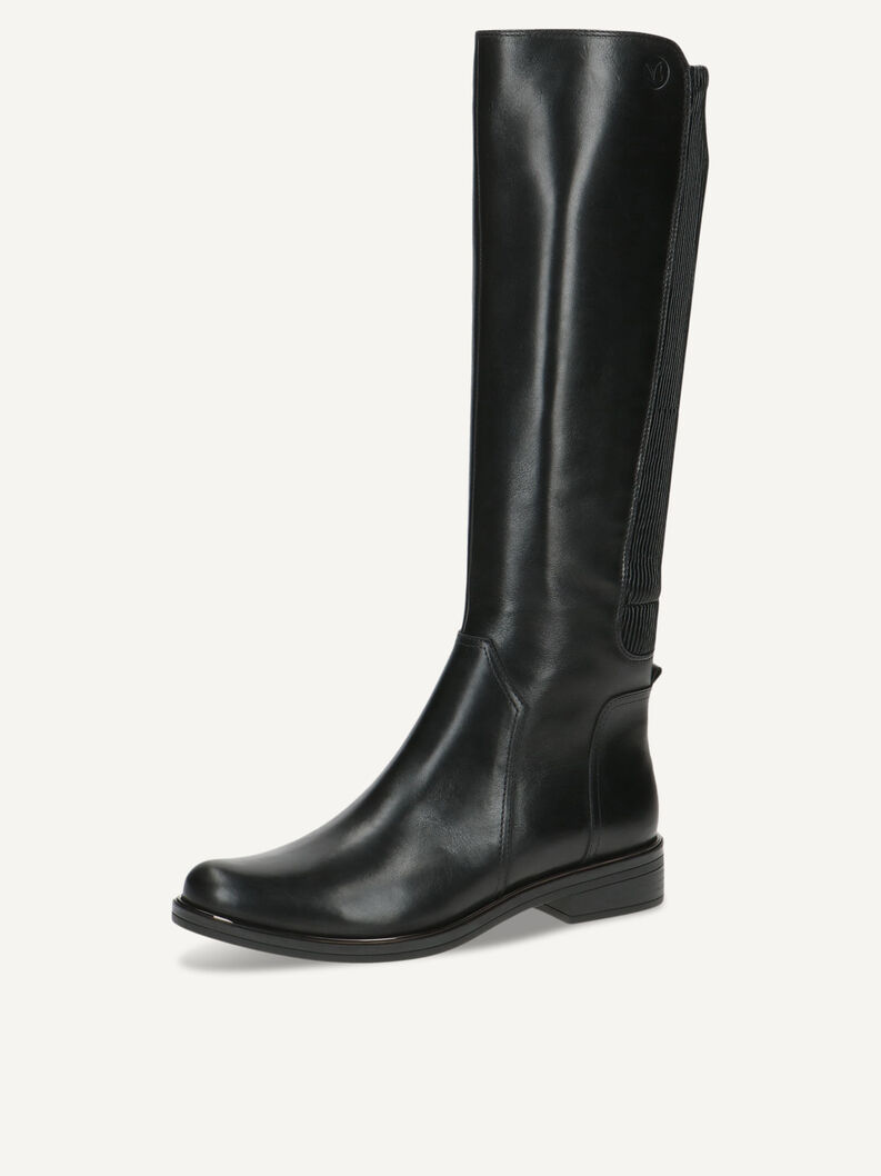 Lederstiefel - schwarz, BLACK COMB, hi-res