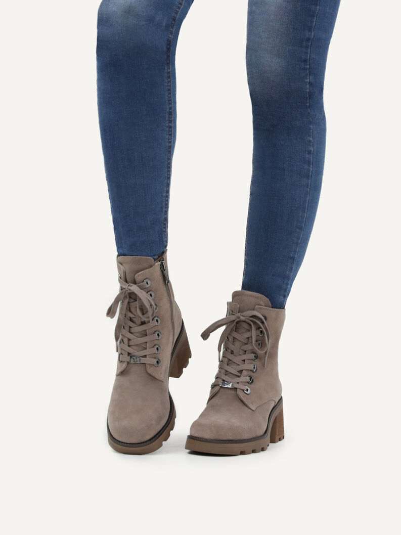 Lederstiefelette - braun Warmfutter, MUD SUEDE, hi-res