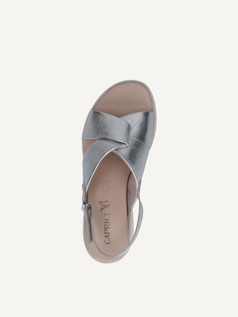 Sandale, SILVER METAL., hi-res