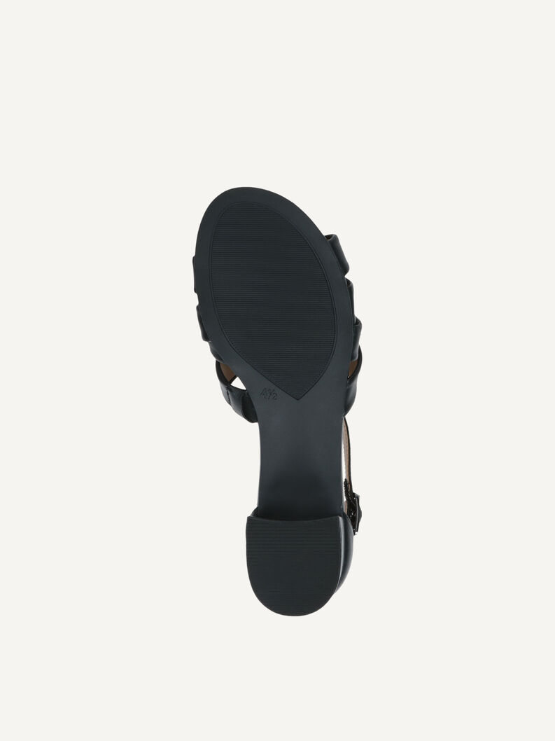 Sandalette, BLACK NAPPA, hi-res