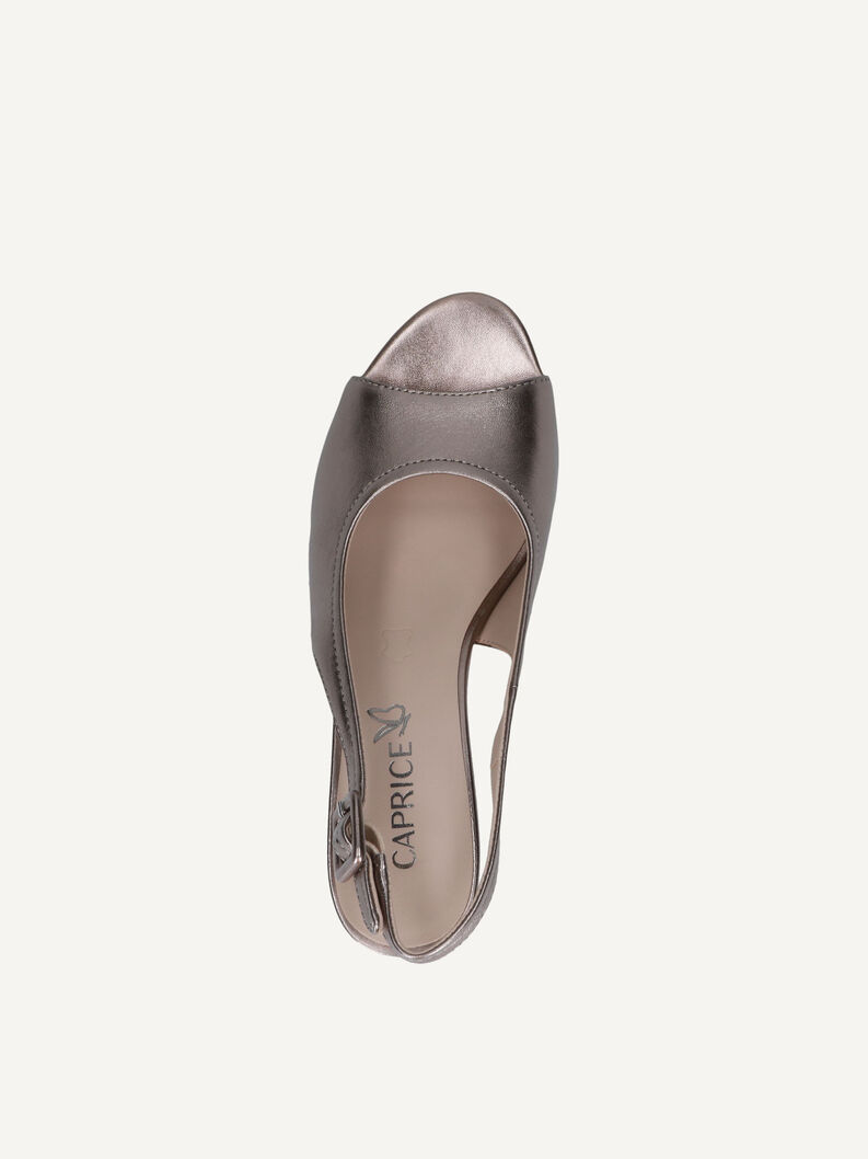 Sandalette, BROWN METALLIC, hi-res