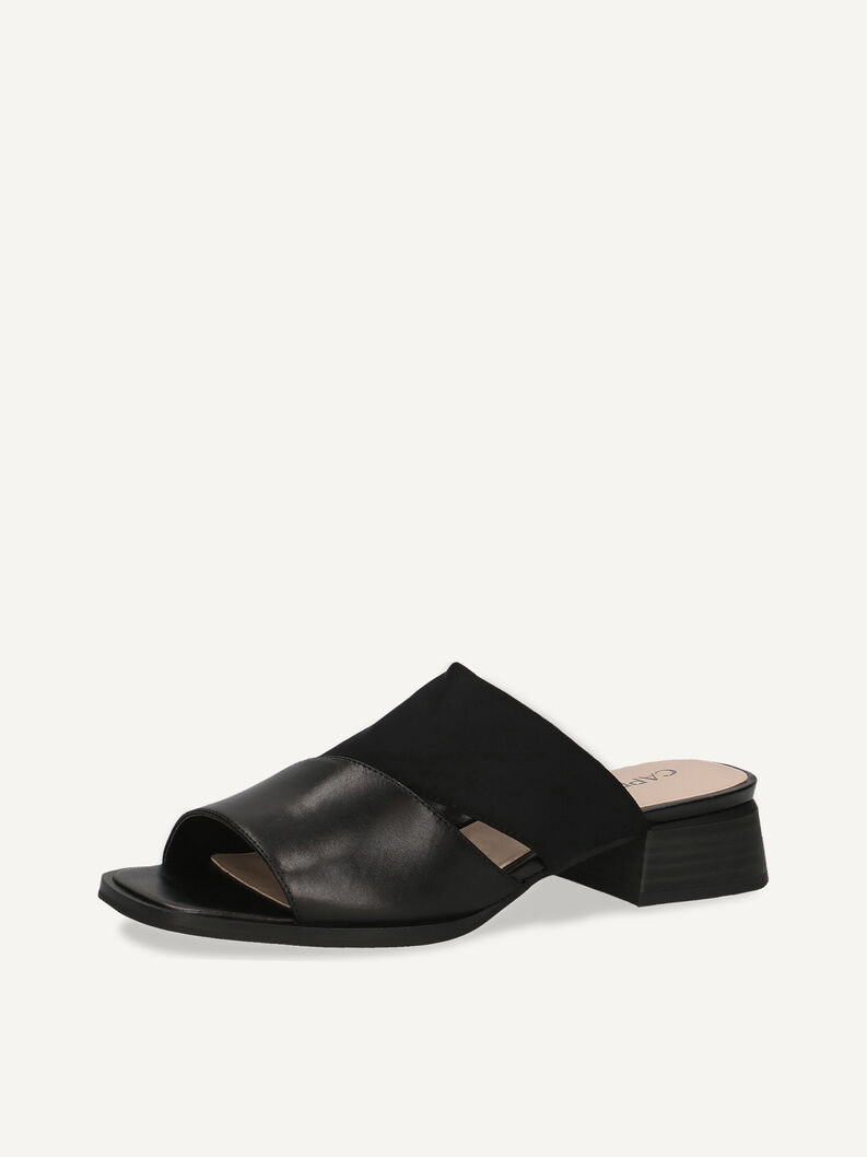 Pantolette - schwarz, BLACK COMB, hi-res