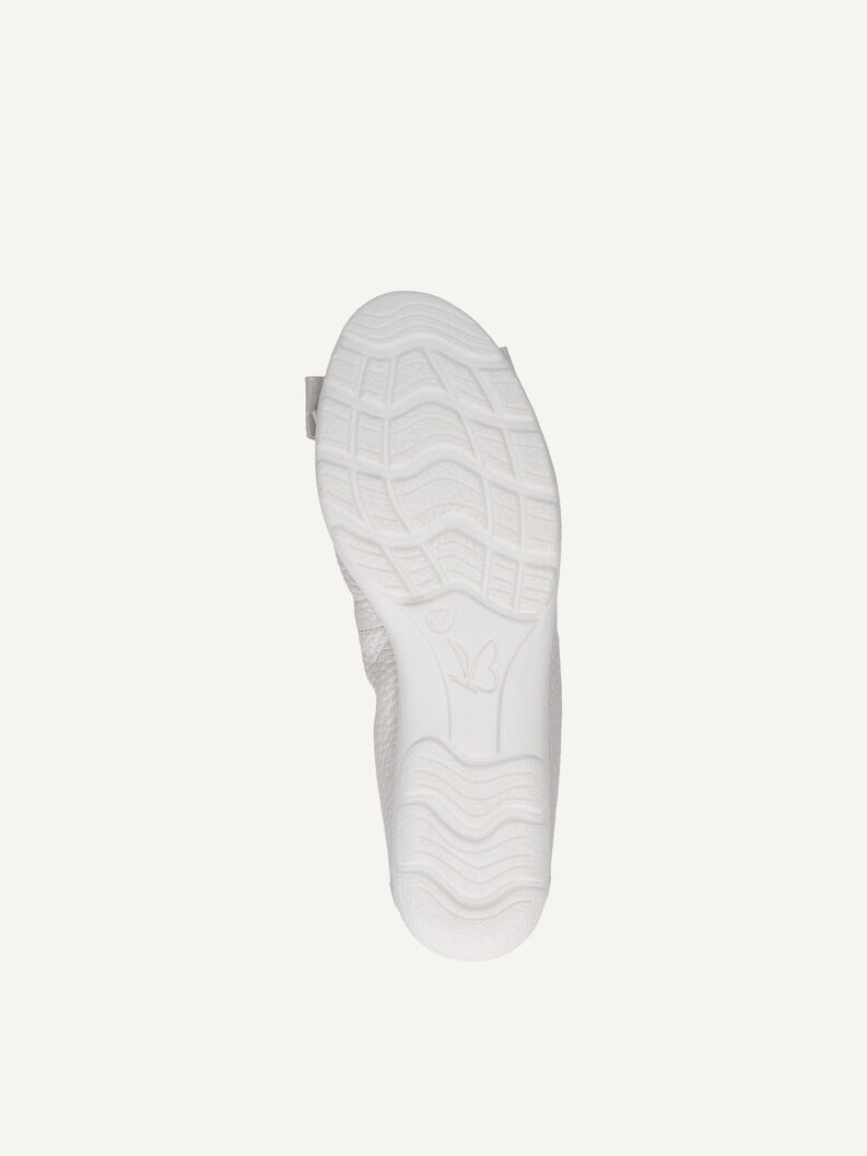 Lederballerina - beige, PEARL PERL DEE, hi-res