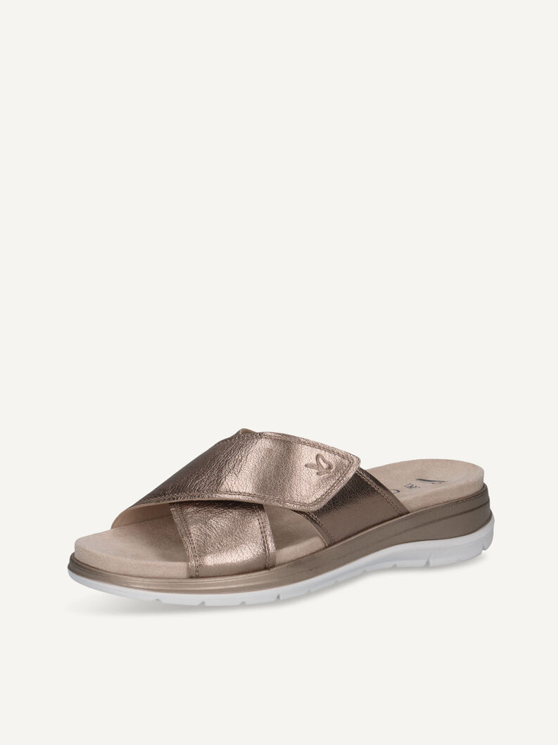 Pantolette, TAUPE METALLIC, hi-res