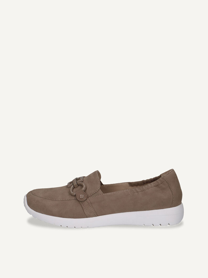 Lederslipper - braun, MUD SUEDE, hi-res