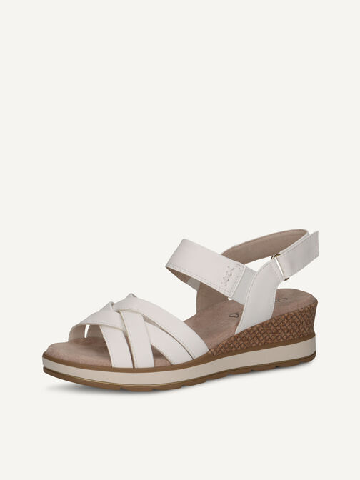 Sandalette, WHITE NAPPA, hi-res