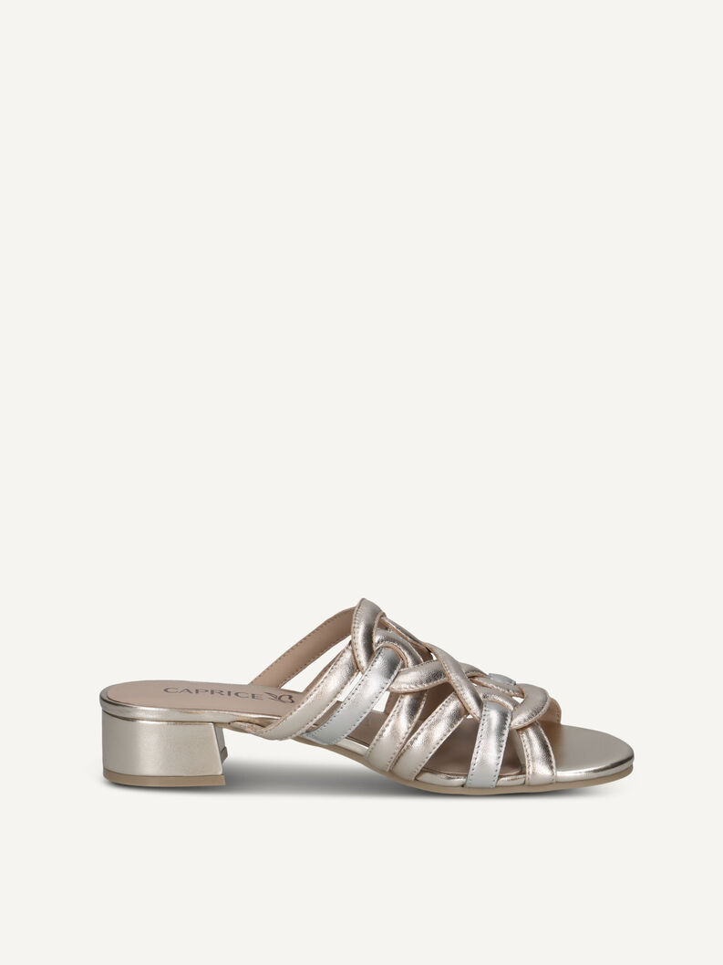 Pantolette, LT.GOLD COMB, hi-res