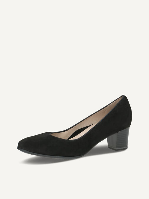 Decolleté, BLACK SUEDE, hi-res