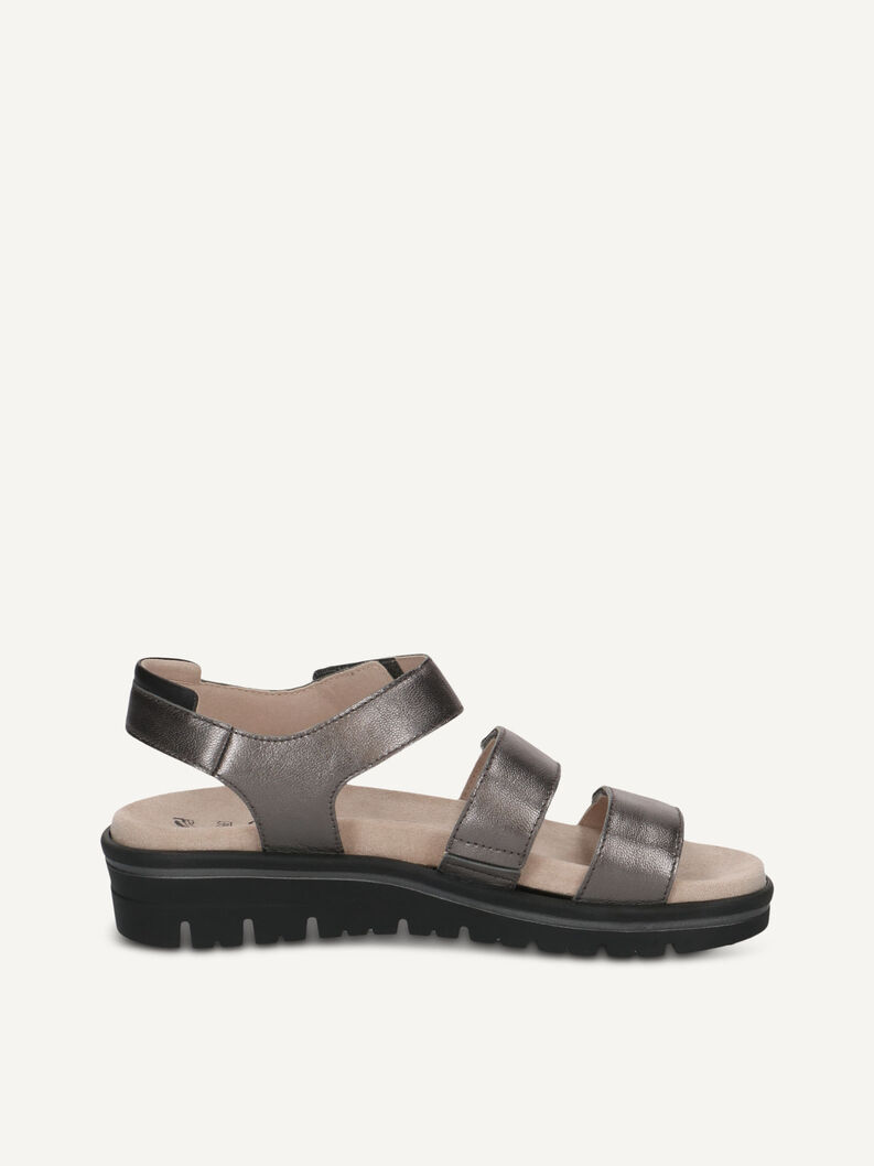 Sandale, DK GREY METAL., hi-res