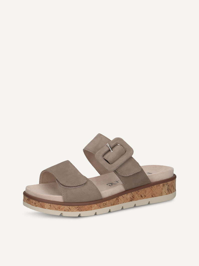 Pantolette, TAUPE SUEDE, hi-res