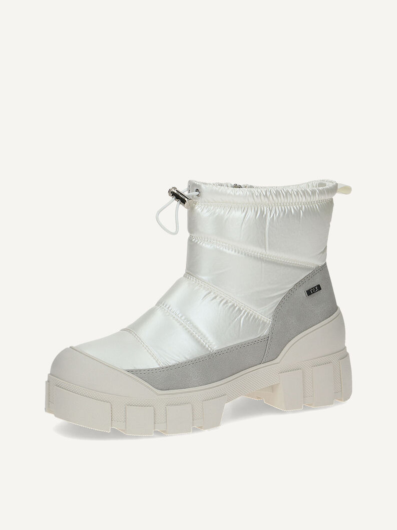 Stiefelette - weiß Warmfutter, PEARL COMB, hi-res