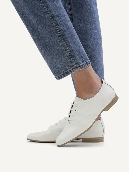 Halbschuh, WHITE NAPPA, hi-res