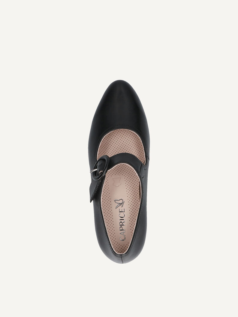 Lederpumps - schwarz, BLACK NAPPA, hi-res