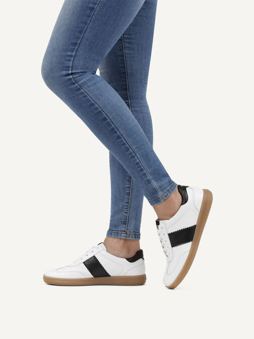 Sneaker, WHITE/BLACK, hi-res