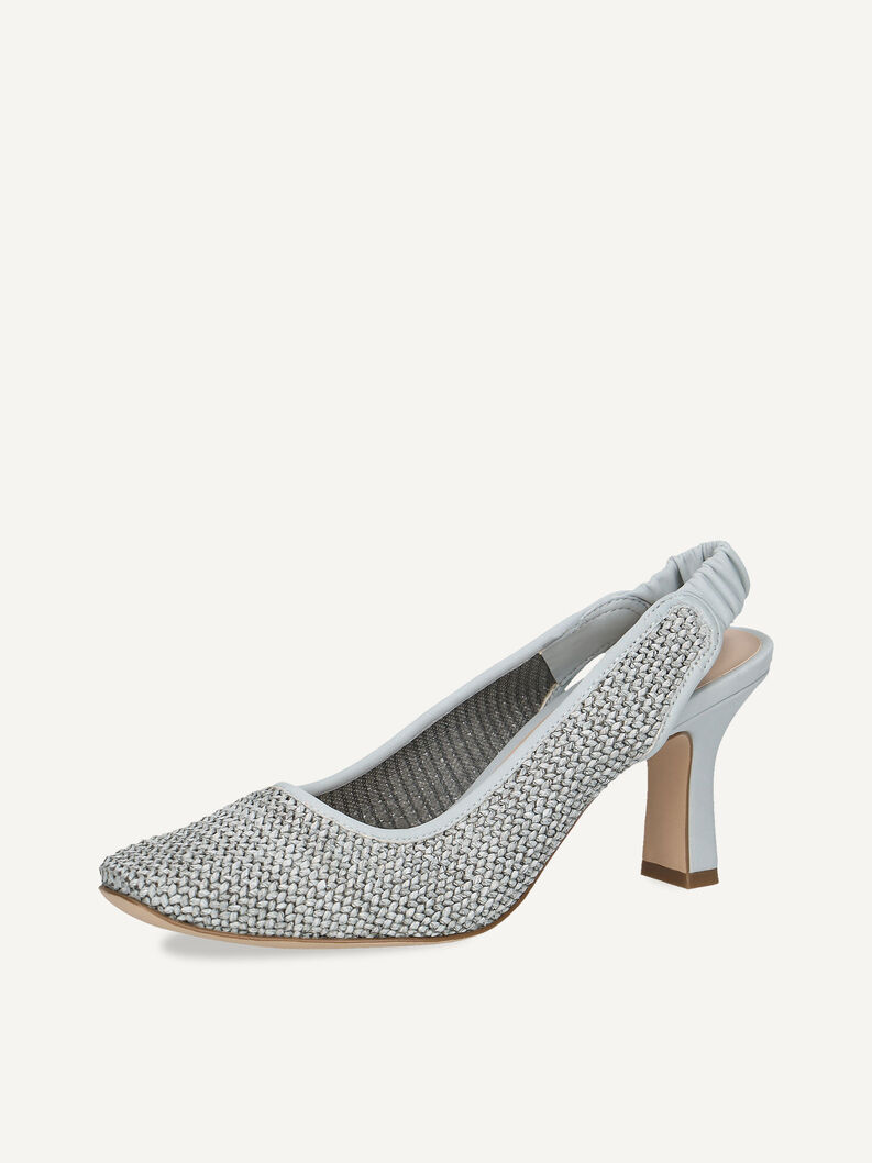 Slingpumps - blau, BLUE COMB, hi-res
