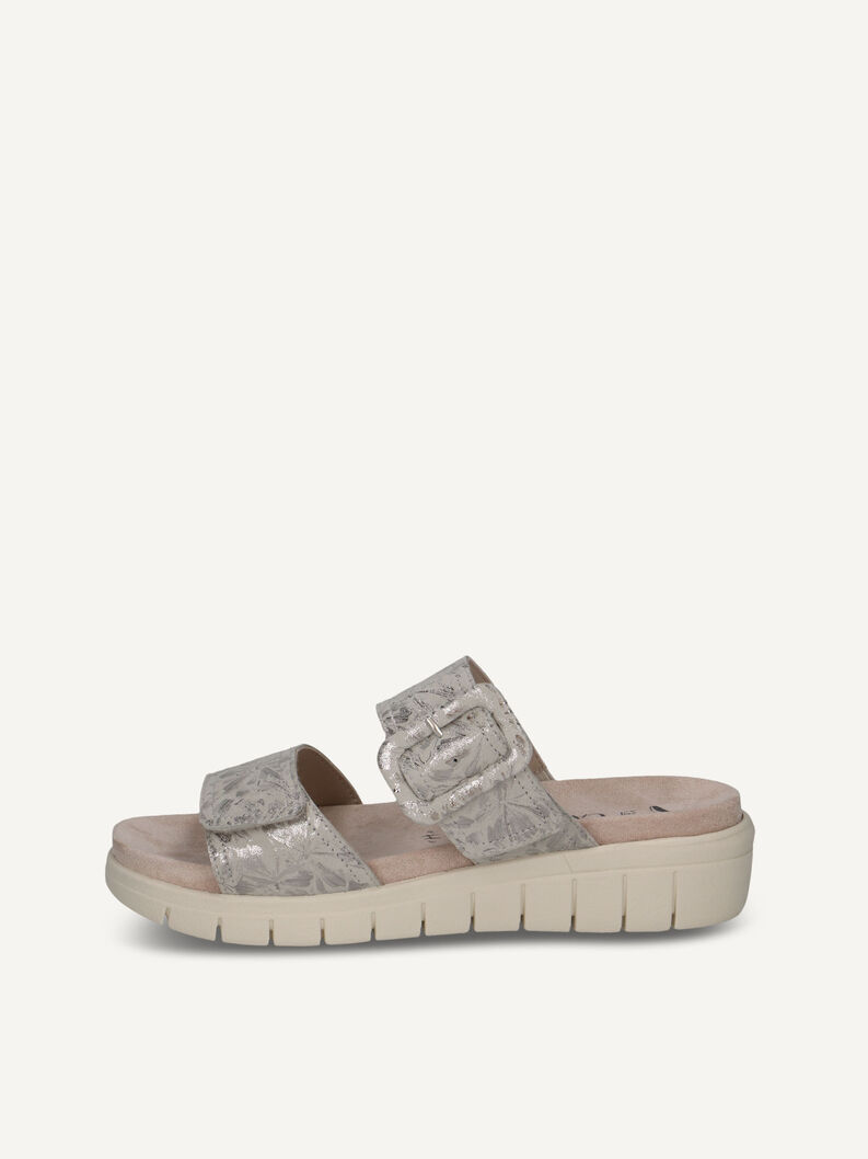 Pantolette, OFFWHITE/SILV., hi-res