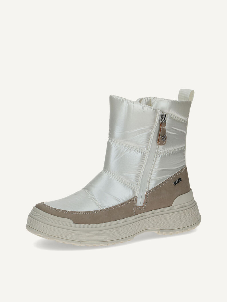 Stiefelette - weiß Warmfutter, PEARL COMB, hi-res