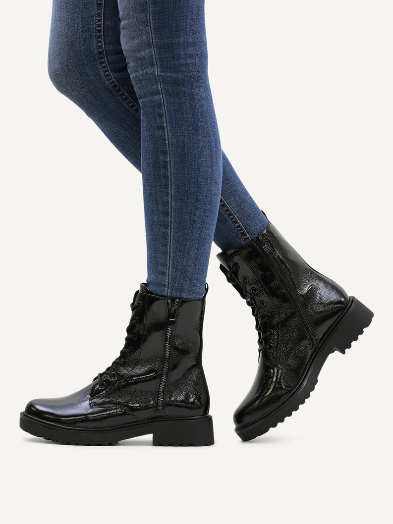 Stiefelette, BLACK NAPLAK, hi-res