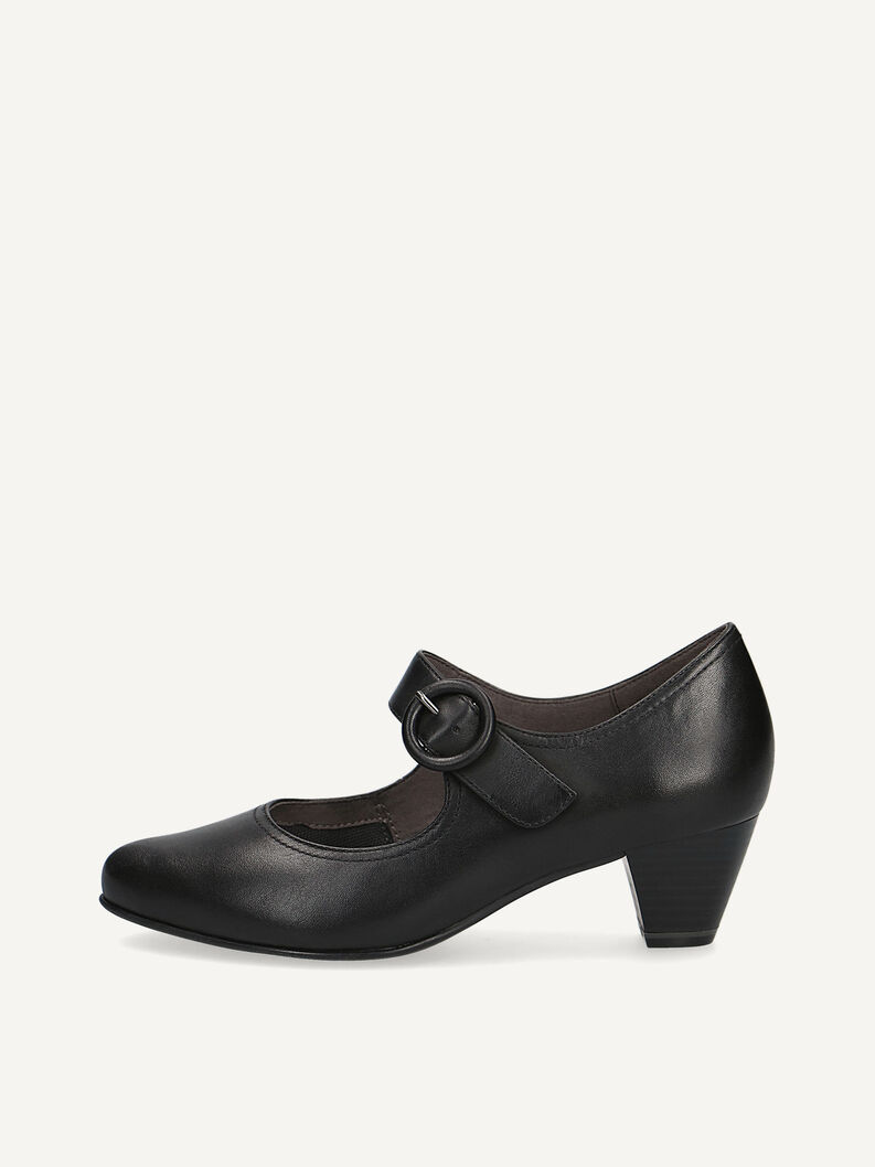 Lederslipper - schwarz, BLACK NAPPA, hi-res