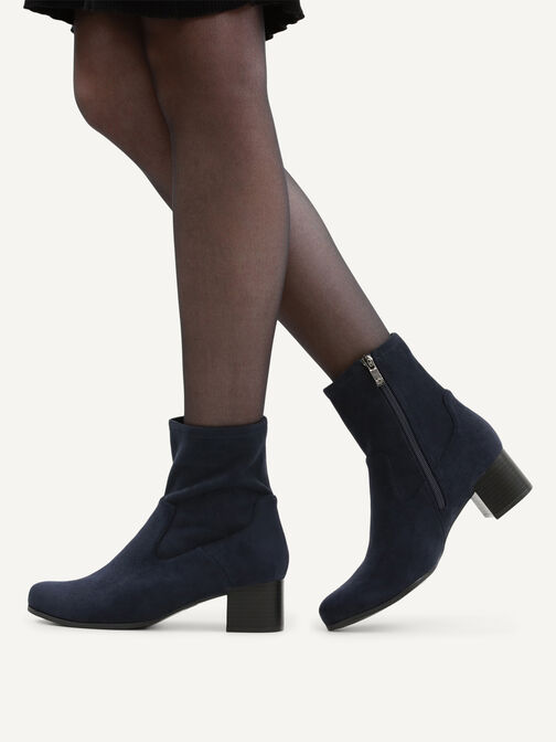 Stiefelette, NAVY STRETCH, hi-res