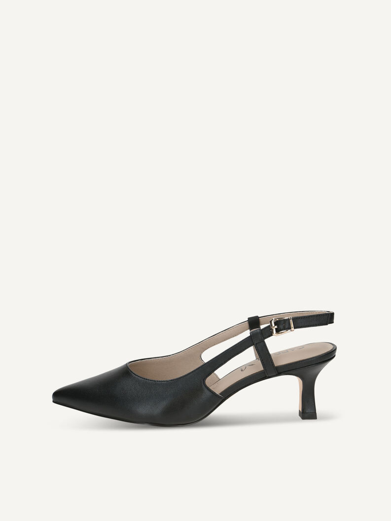 Scarpe con cinturino alla caviglia, BLACK NAPPA, hi-res