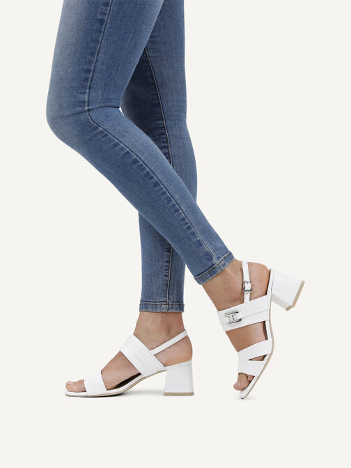 Sandalette, WHITE NAPPA, hi-res
