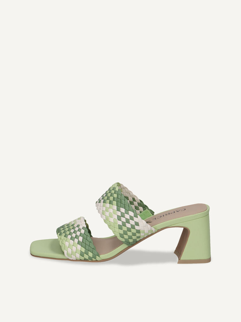 Pantolette - grün, GREEN COMB, hi-res