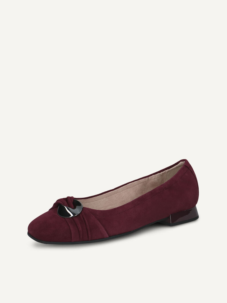 Ballerina, BORDEAUX SUEDE, hi-res