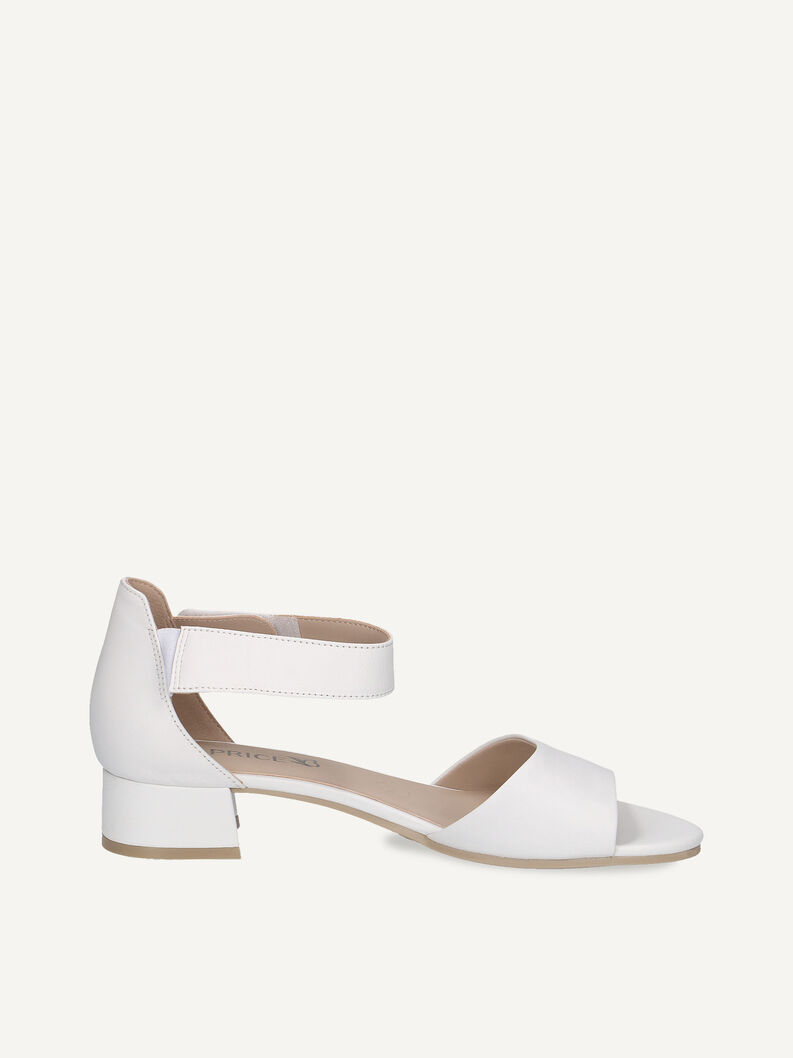 Sandalette, WHITE NAPPA, hi-res