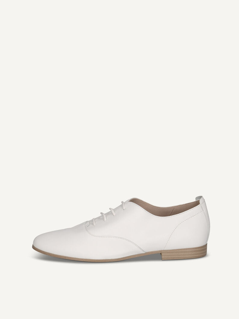 Halbschuh, WHITE NAPPA, hi-res