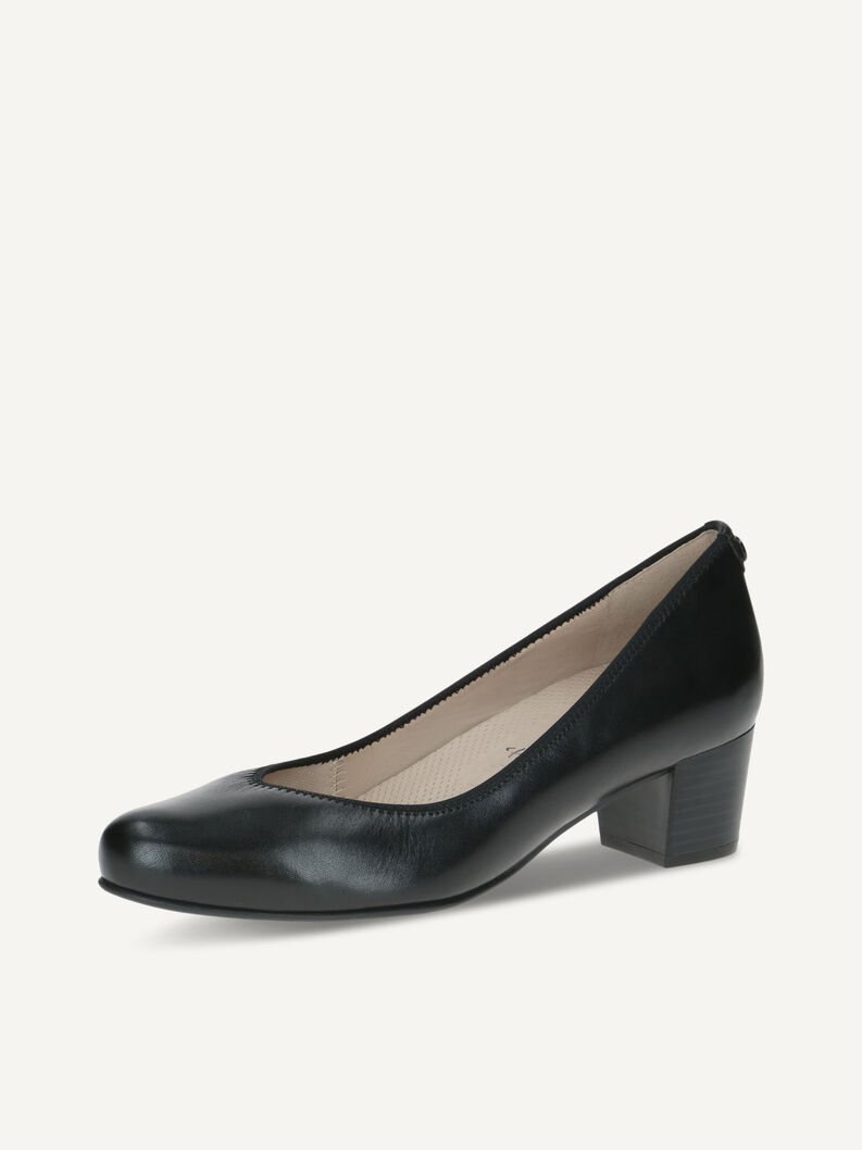 Decollet&eacute;, BLACK NAPPA, hi-res