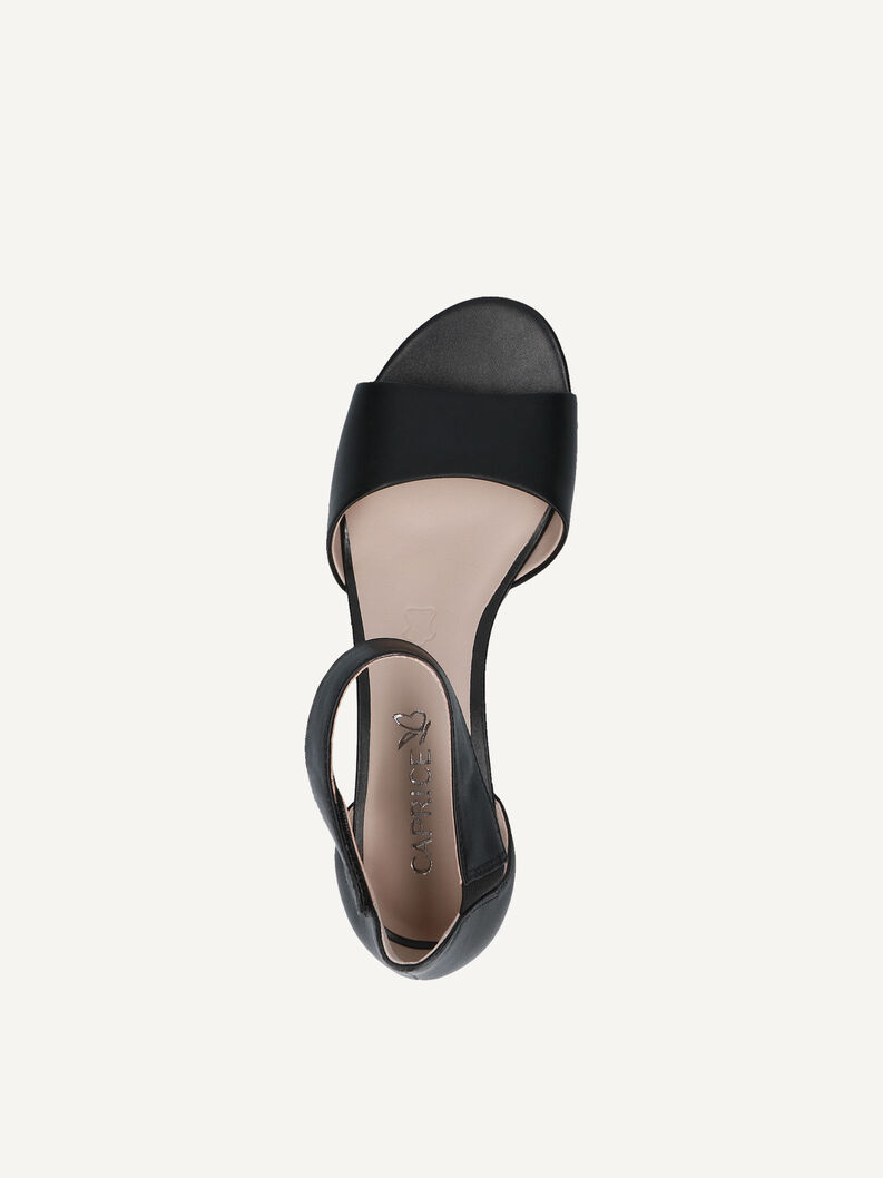 Sandalette, BLACK NAPPA, hi-res