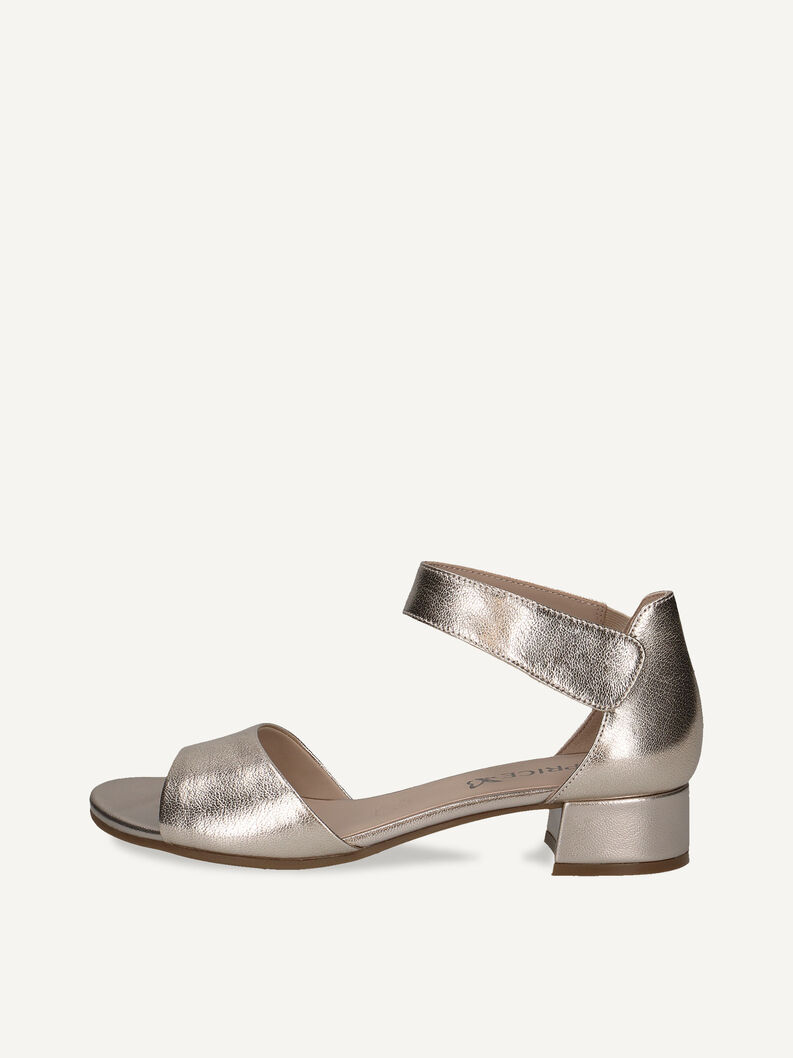 Sandalette, PLATIN METAL., hi-res
