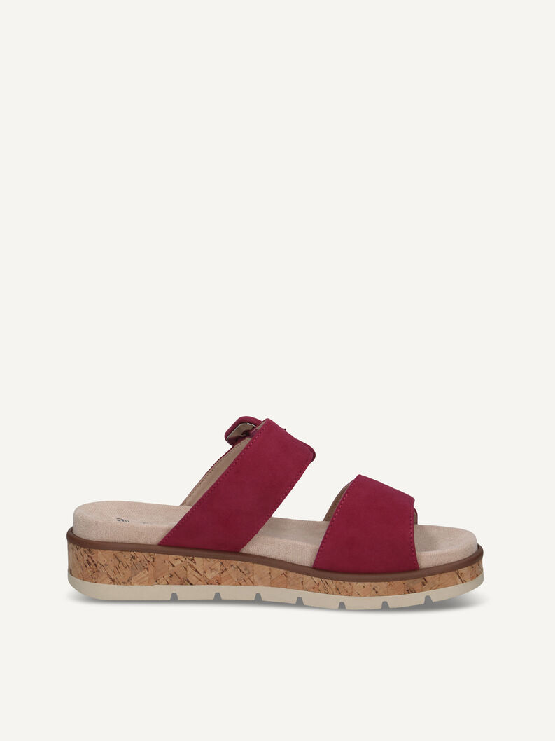 Slipper, FUCHSIA SUEDE, hi-res